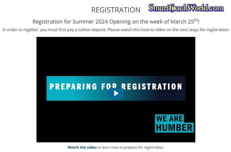 How to register on MyHumber Blackboard